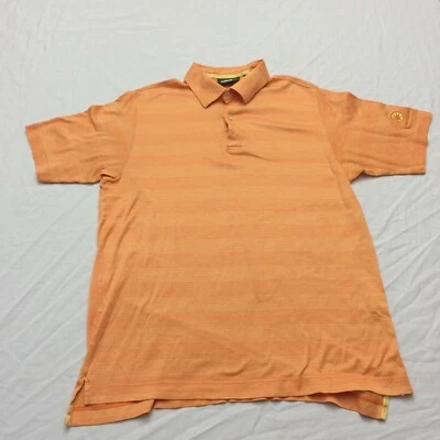Bobby Jones Collection Cabo Del Sol Orange Short Sleeve Golf Shirt Men Sz Large - Image 1 of 4