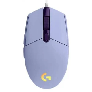 Logitech G102 Mouse USB Wired Gaming Mouse 8000DPI Rainbow Optical Effect-Purple - Picture 1 of 6