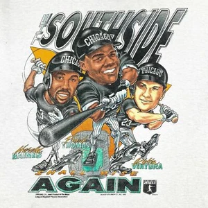 Camisa Chicago White Sox Vintage Southside Again Caricatura Todas las Tallas NG2553 - Imagen 1 de 2