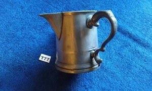 Antiker Zinn Militär Pint Messbecher evtl. Marine für Grog (T77) - Bild 1 von 6