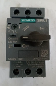 DISJONCTEUR BORNES A VIS 25A - 3RV2021-4DA10 - SIEMENS - Picture 1 of 3