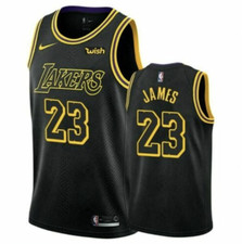 lebron james jersey lakers black
