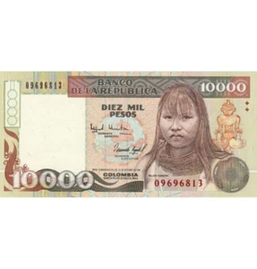 Colombia 10,000 Pesos, 1994, P-437A.2, UNC, Commemorative - Picture 1 of 2