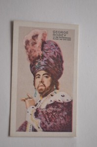 George Robey Stars of Screen & Stage Card #30 Park Drive Cigarettes Gallaher.