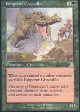 1x Emperor Crocodile MTG Urza's Destiny NM Magic Regular