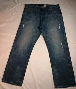 ROCAWEAR Distressed Jeans Original Fit Herren Größe 36/32 100% Baumwolle Denim - Bild 1 von 10
