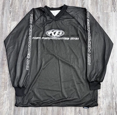 Camiseta deportiva vintage de carreras Knucklebone BMX de alto rendimiento para adultos grande EE. UU. Foto 1 de 4