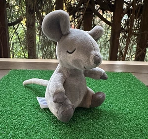 Jellycat Hibernating Mouse *No Nest* Plush Stuffed Animal Grey HIB3M 4" Preowned - Picture 1 of 10