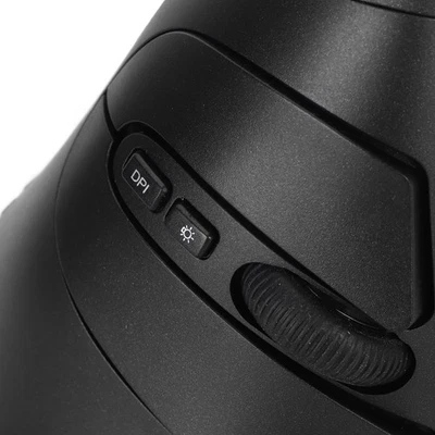 Wired Vertical Mouse Adjustable DPI 7200 USB Ergonomic Optical Mouse RGB Gam NEW - Photo 1/4