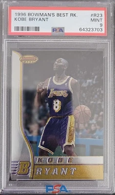 Bowman's Best 1996 | Kobe Bryant PSA 9 | Rookie #R23 RC  Foto 1 de 2