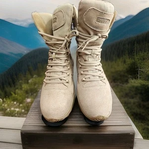 Reebok Rapid Response Rb 8" Stiefel Herren 7 Composite Toe hellbraun Militär Kampf - Bild 1 von 5