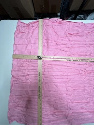 Bijoux Terner Pseudo Pashmina  Women’s Shawl Scarf Fringe pink - Image 1 of 4