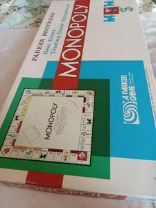 Vintage 1973 Monopoly Board Game Complete Parker Brothers Very Good Condition. - Picture 1 of 21