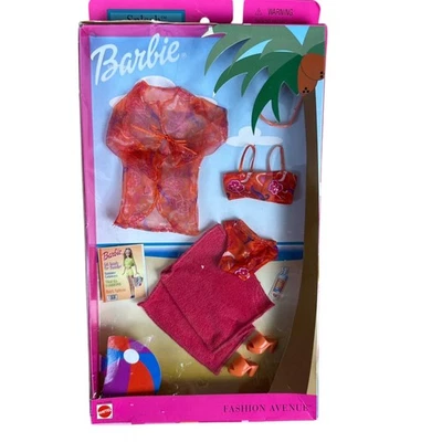 Barbie Fashion Avenue Splash Resort Conjunto de Trajes de Baño #53986 Mattel - Nuevo y Sellado Foto 1 de 3
