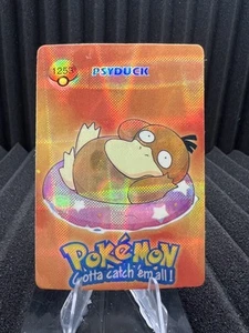 Psyduck #1253 - Pocket Monsters Vending Holo Prism - Bandai Nintendo 1999 Pokemon - Imagen 1 de 2