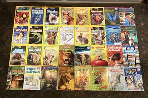 HUGE Lot Set of 32 Step Into Reading National Geographic Non Fiction 2nd 3rd 4th - Picture 1 of 4