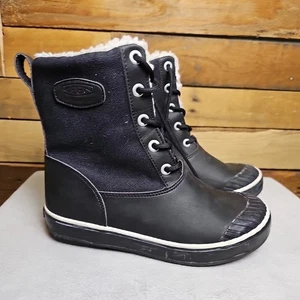 Keen Elsa L wasserdichte Damenstiefel Größe 6,5 US schwarz  - Bild 1 von 11