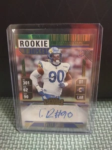 2024 Panini Contenders - Tyler Davis Rookie Ticket Auto #291 - Green/Auto (RC) - Picture 1 of 2