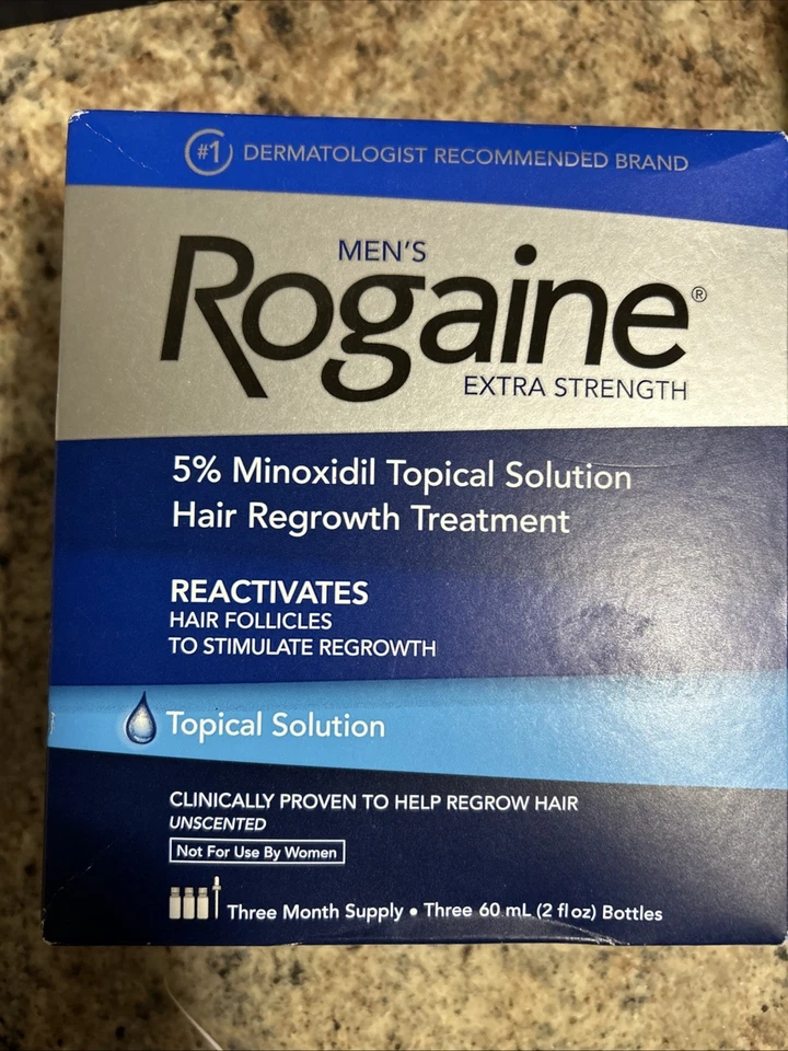 Tratamiento de regeneración del cabello Rogaine Men Extra Strength Foto 1 de 2