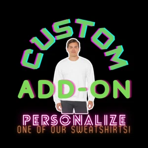 Complemento para personalizar una de nuestras sudaderas unisex - Imagen 1 de 1