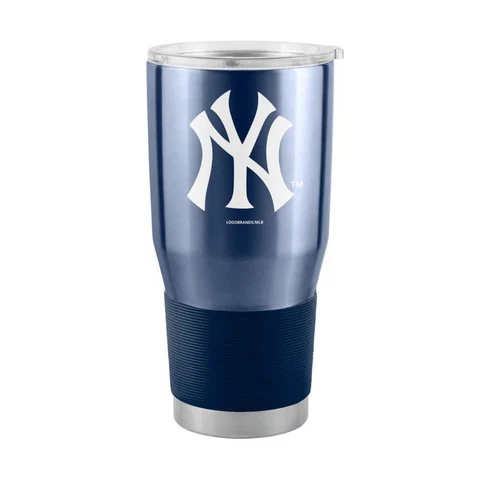 New York Yankees 30oz Stainless Steel Travel Tumbler [NEW] MLB Mug Glass Cup Cover