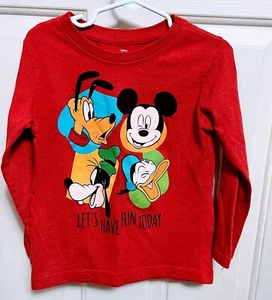 NWT Kids Mickey And Friends Tshirt Size 7/8 - Picture 1 of 3