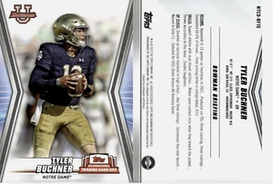 2023 Topps International Trading Card Day Tyler Buchner #NTCD-BF15 Notre Dame - Picture 1 of 1