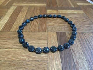 Gorgeous Vintage Victorian French Jet Necklace - Picture 1 of 5