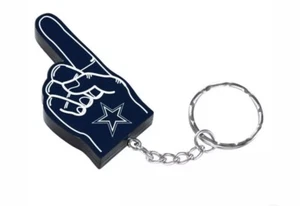 NFL Dallas Cowboys #1 Finger Keychain Key Chain - Picture 1 of 2