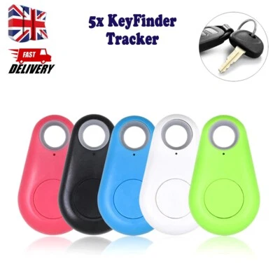 4x Anti lost Alarm GPS Tracker Bluetooth Key Finder Dog Locator Smart Tag Child - Image 1 of 4