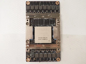 NVIDIA TU104-500-A1 900-6G189-0000-100 K1 699-6G189-0600-300 H1 Turning GPU SXM2 - Picture 1 of 6