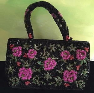 Bolso vintage con cuentas - Imagen 1 de 9