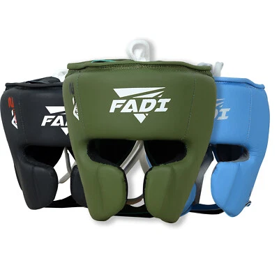 Fadi Sports MMA Boxing Headguard Authentic Series A2 | Leather Sparring Headgear
