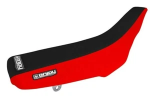 1996 - 2004 HONDA XR 400 R SEAT COVER by Enjoy MFG RED & BLACK GRIPPER #145 - Picture 1 of 3