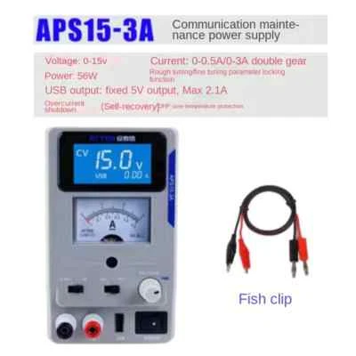 APS15-3A 15V 3A  Adjustable Mobile Phone Computer Repair Power Supply Meter - Image 1 of 4