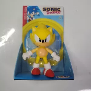 2021 JAKKS Pacific - Sonic the Hedgehog 30th Anniv 2.5” Figure: SUPER SONIC BNIB - Picture 1 of 6