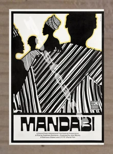 Historic Mandabi 1968 Movie Advertising Postcard - Picture 1 of 2