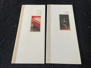 Mercedes 1993 carta de colores folleto 500E 300CE conv 500SEL 500SL catálogo de muestras - Imagen 1 de 7