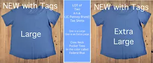 ana Pocket Tee a.n.a. Crew Neck Tee ana T- Shirt a.n.a. Tee Shirt Large XL extra - Picture 1 of 10
