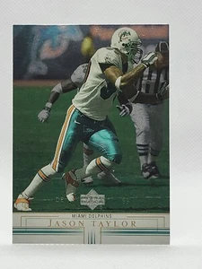 Tarjeta de fútbol americano 2001 Upper Deck F/X #202 Jason Taylor - Imagen 1 de 2