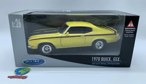 Welly Buick GSX 1970, automodello in scala (1:24 - 1:27), vintage (2264) - Imagen 1 de 5