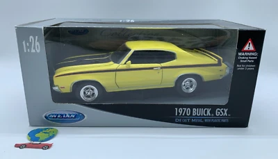 Welly Buick GSX 1970, automodello in scala (1:24 - 1:27), vintage (2264) - Immagine 1 di 4