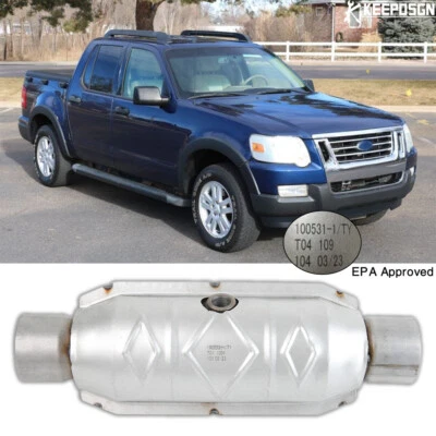 For 2006-2010 Ford Explorer Sport Trac 4.6L 1PCS 2.5" Catalytic Converter EPA Foto 1 de 4