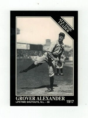 1994 Conlon Collection 1223 Grover Alexander - All Time Leader HOF - Image 1 of 2