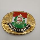 Boucle de ceinture hongroise emblème national de la Hongrie NEUF