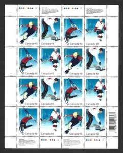 Canada - Scott 1936-1939 - Full Pane of 16 Stamps - 2002 Winter Olympic - MNH - Picture 1 of 1