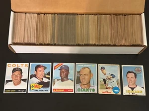 (~650) 1964-1969 Topps Baseball Karten Vintage Lot, ~VGEX+, *SEWALL* - Bild 1 von 3