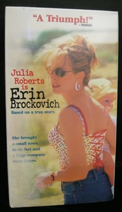 ERIN BROCKOVICH BASED ON A TRUE STORY JULIA ROBERTS VHD VIDEO BRAND NEW & SEALED - Picture 1 of 2