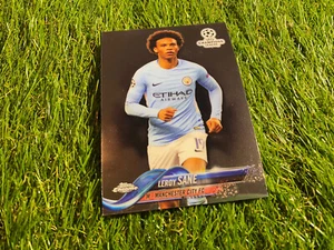Topps Chrome Champions League 17/18 - Base Card Leroy Sane Manchester City - Picture 1 of 2