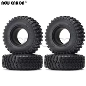 1.9 Rubber Tyre Wheel RC Tires for 1/10 RC Car Crawler TRX4 Axial Tamiya D90 TF2 - Picture 1 of 7